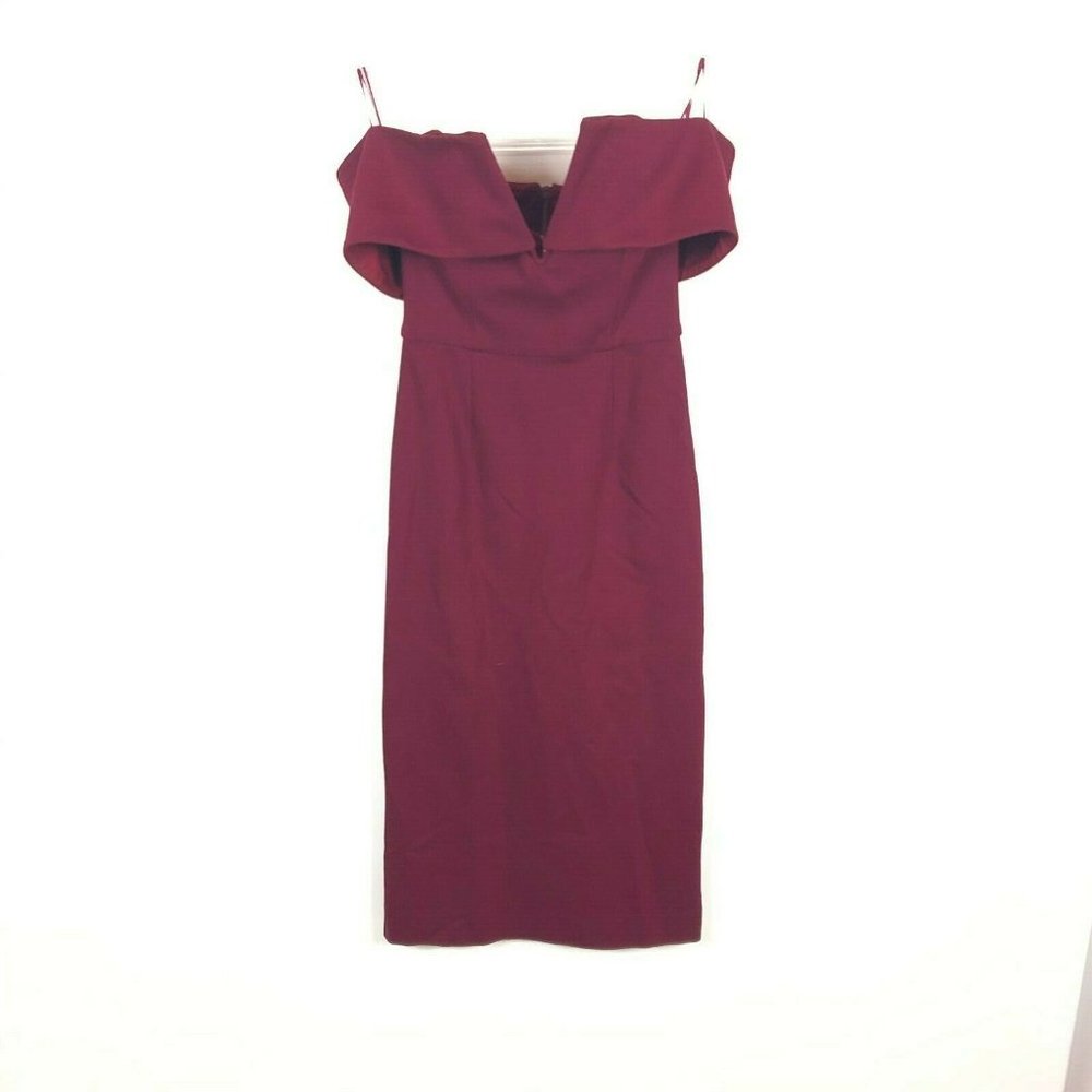 N/ Nicholas Women's Bandage Deep V Pencil Dress - Picture 1 of 5